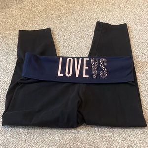 Victoria's Secret Crop/Haut Court Leggings